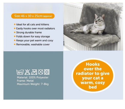 Iron Frame Cat Bed Cat Hammock Radiator Bed