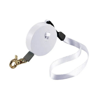 Outdoor Pet Automatic Retractable Mini Dog Leash Belt Puppy Walking Nylon Traction Walking Rope Flat Rope Pet Supplies