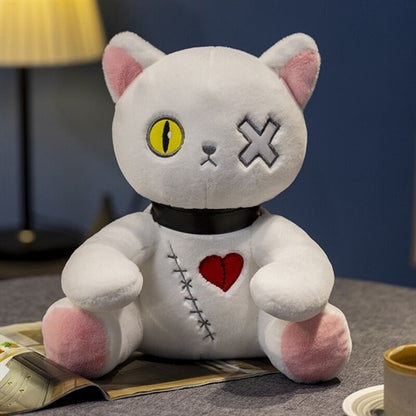 Dark Cat Series Funny Mood Cat Doll Plush Toys
